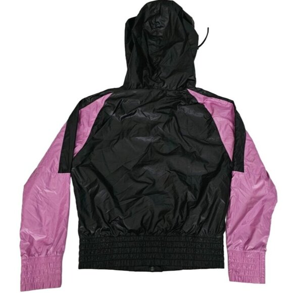 Puma Sports Lifestyle Women's Black/Pink Running Outdoor Winbreaker Jacket Small - Picture 2 of 16